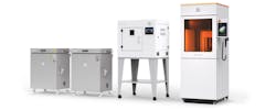 The PSLA 270 printer from 3D Systems is capable of high throughputs. The PSLA 270 printer from 3D Systems is capable of high throughputs.