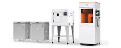 The PSLA 270 printer from 3D Systems is capable of high throughputs. The PSLA 270 printer from 3D Systems is capable of high throughputs.
