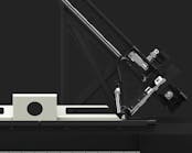 The Power Wasp 45 HDP prints at a 45-degree angle for better strength and surface quality without needing supports. The Power Wasp 45 HDP prints at a 45-degree angle for better strength and surface quality without needing supports.