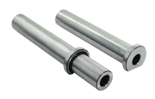 Cumsa's EC sprue bushings help the ejector pin release pillars in the runners. Cumsa's EC sprue bushings help the ejector pin release pillars in the runners.