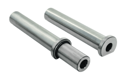 Cumsa's EC sprue bushings help the ejector pin release pillars in the runners. Cumsa's EC sprue bushings help the ejector pin release pillars in the runners.