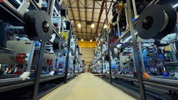 Slant 3D uses its proprietary printers to quickly produce parts on demand. Slant 3D uses its proprietary printers to quickly produce parts on demand.