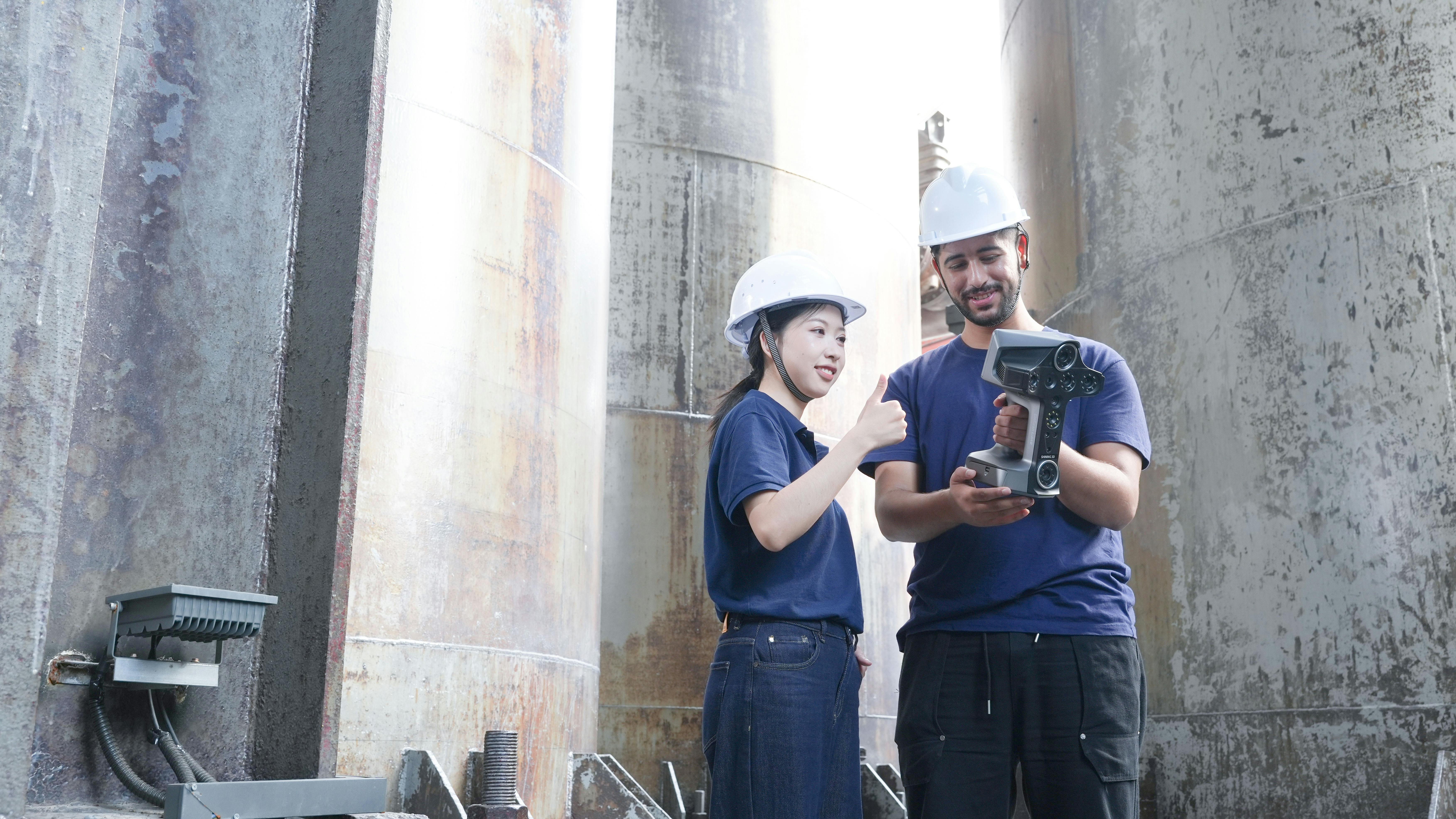 Shining 3D's EinScan Libre is a fully wireless scanner.