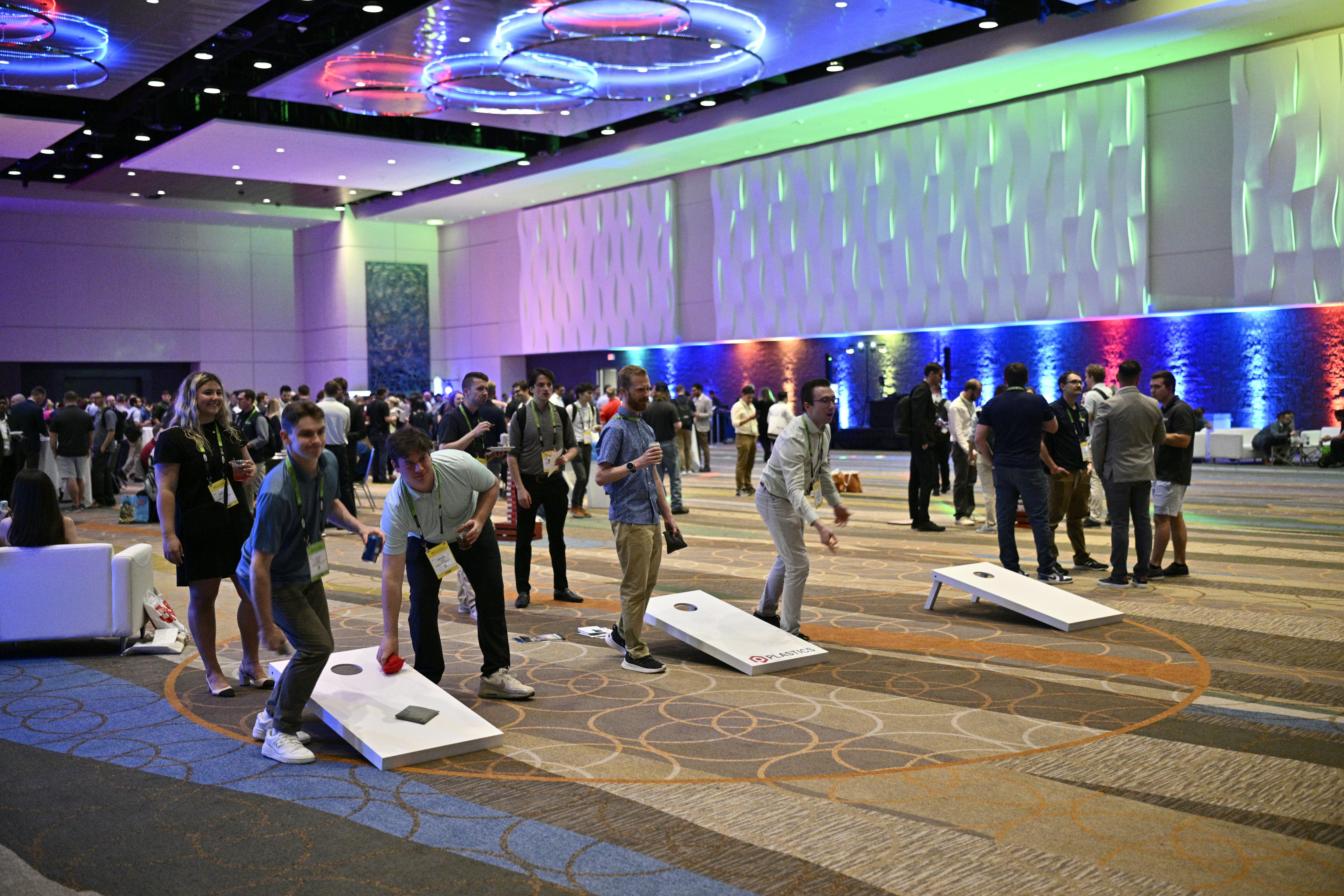The FLiP & Sip reception at NPE2024 drew more than 1,000 registrants.