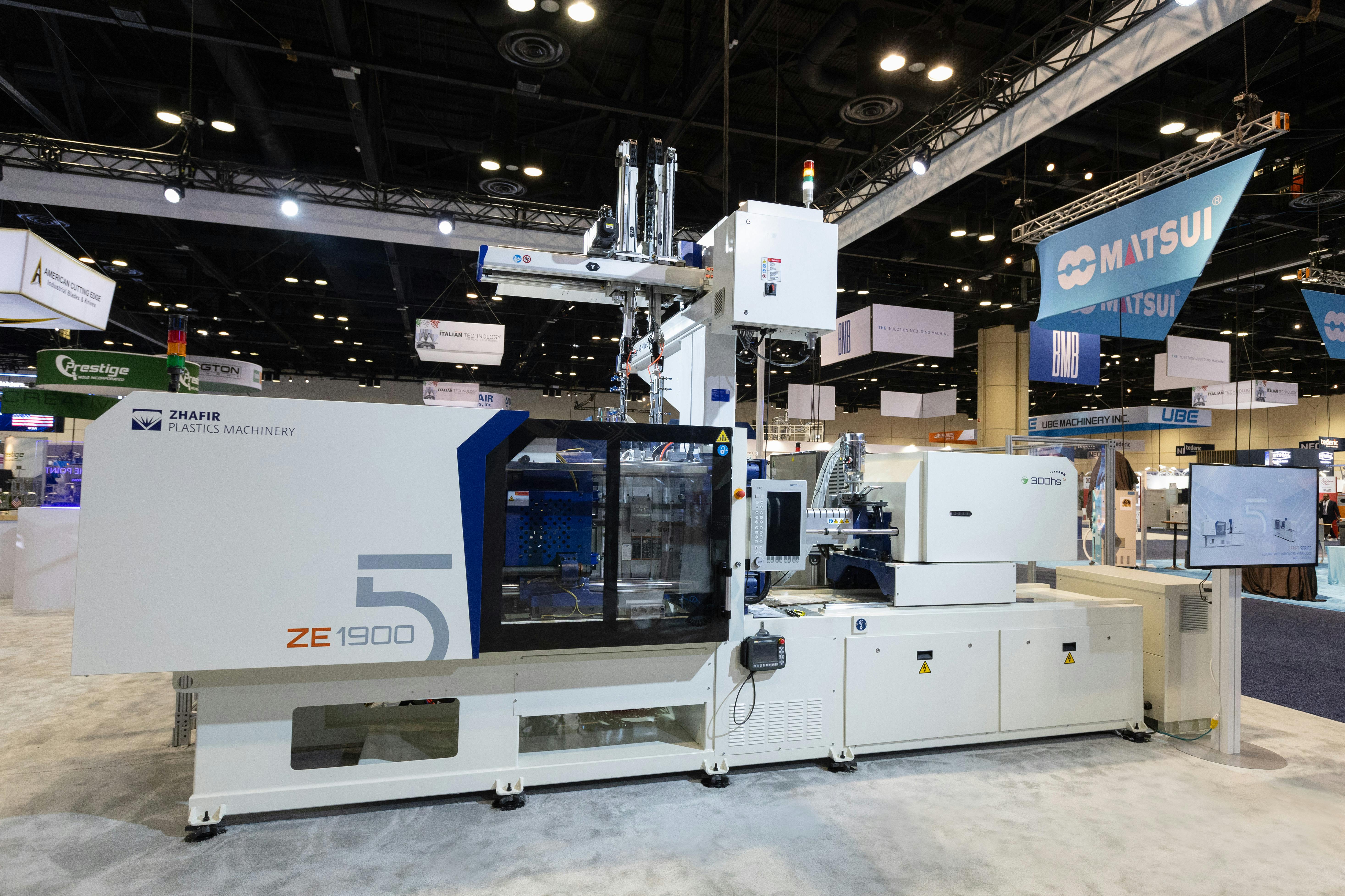 Like other OEMs, Haitian has been incorporating more intelligent features into its injection molding machines, to make them more user-friendly and help manufacturers deal with ongoing skilled-labor shortages.