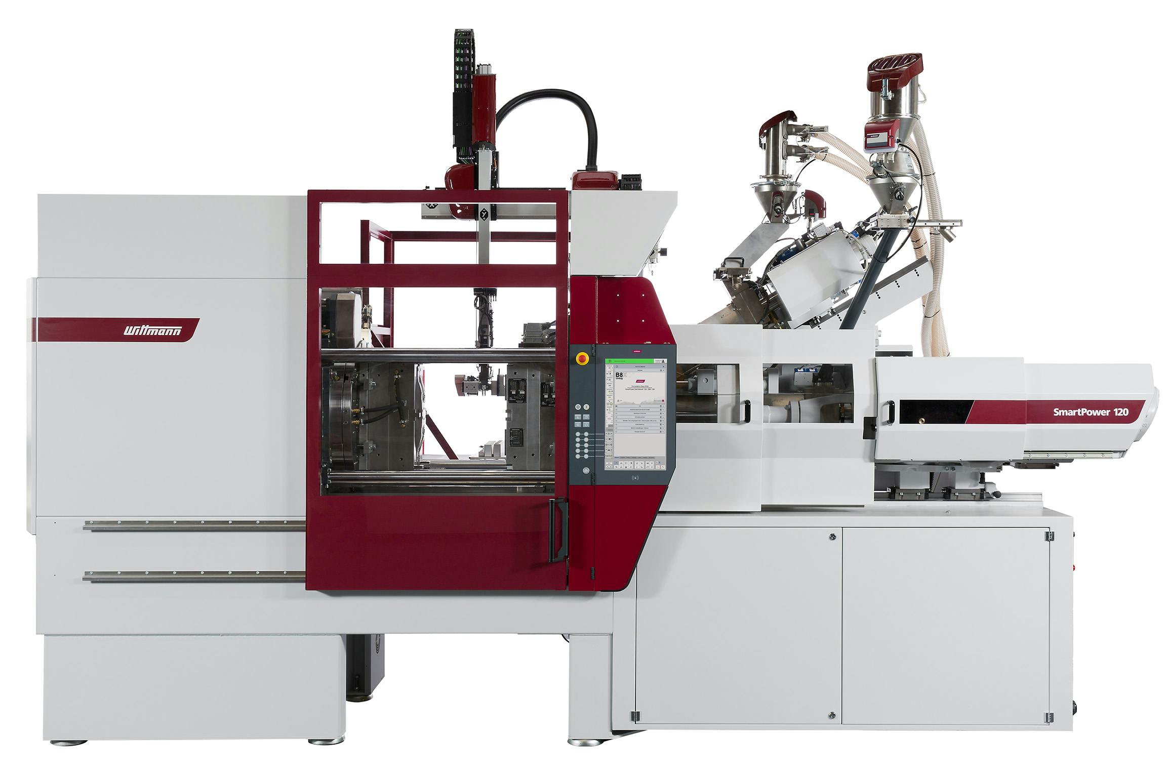 New servo-electric injection units are available for Wittmann's SmartPower Combimould injection molding machines.