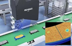 The Keyence LJ-S8000 3D inspection sensor offers repeatability, accuracy, speed and precision. The Keyence LJ-S8000 3D inspection sensor offers repeatability, accuracy, speed and precision.