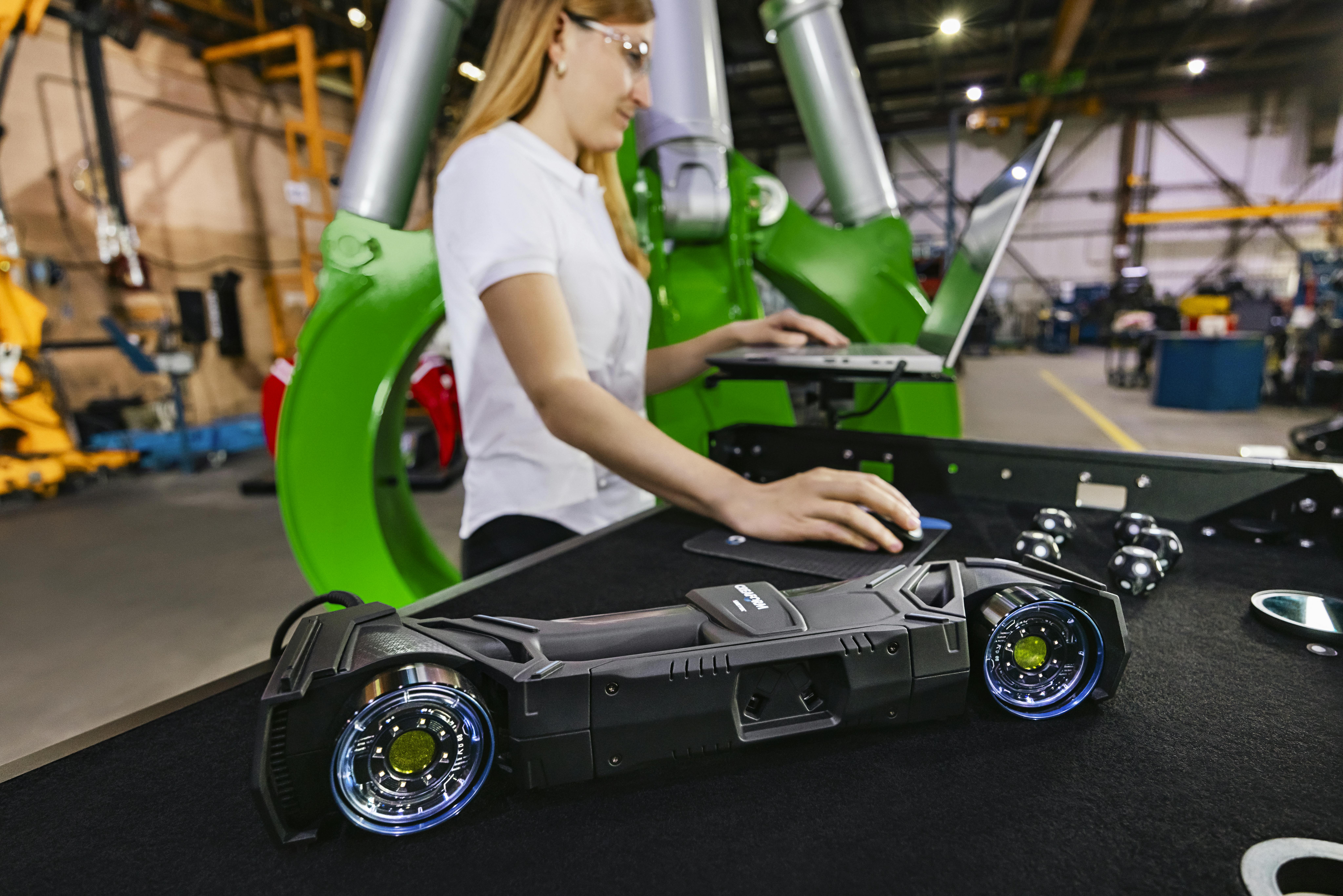 Creaform has upgraded its HandyScan 3D Max for large, complex parts.