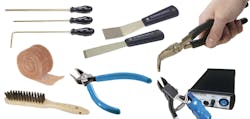 Globeius is now offering a line of hand tools and heated nippers from Mouldpro. Globeius is now offering a line of hand tools and heated nippers from Mouldpro.