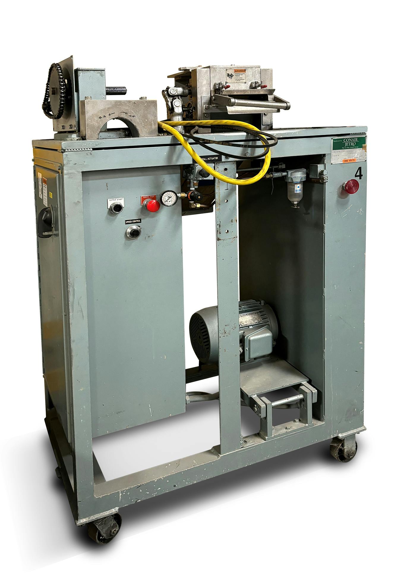 Bay Plastics Machinery is offering assessments, repair and refurbishment of pelletizers like this one.