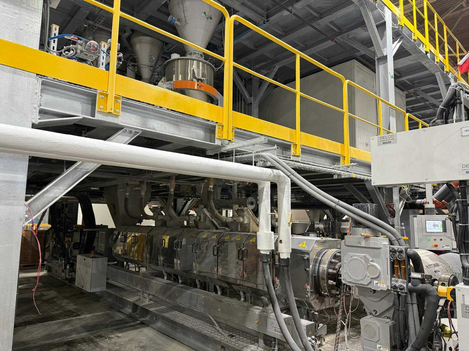 Plastic Recycling Inc. has invested in two state-of-the-art extruder systems from Celectric Technology and Delco Extrusion.