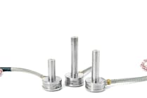 These heated sprue bushings from PCS Co. offer superior heat transfer when processing a range of commodity resins. These heated sprue bushings from PCS Co. offer superior heat transfer when processing a range of commodity resins.