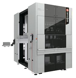 Erowa's Robot Compact 150 is expandable and offers an extra-long X-axis reach. Erowa's Robot Compact 150 is expandable and offers an extra-long X-axis reach.