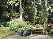 Planters are among the products that can be made with UBQ's recycled resin. Planters are among the products that can be made with UBQ's recycled resin.