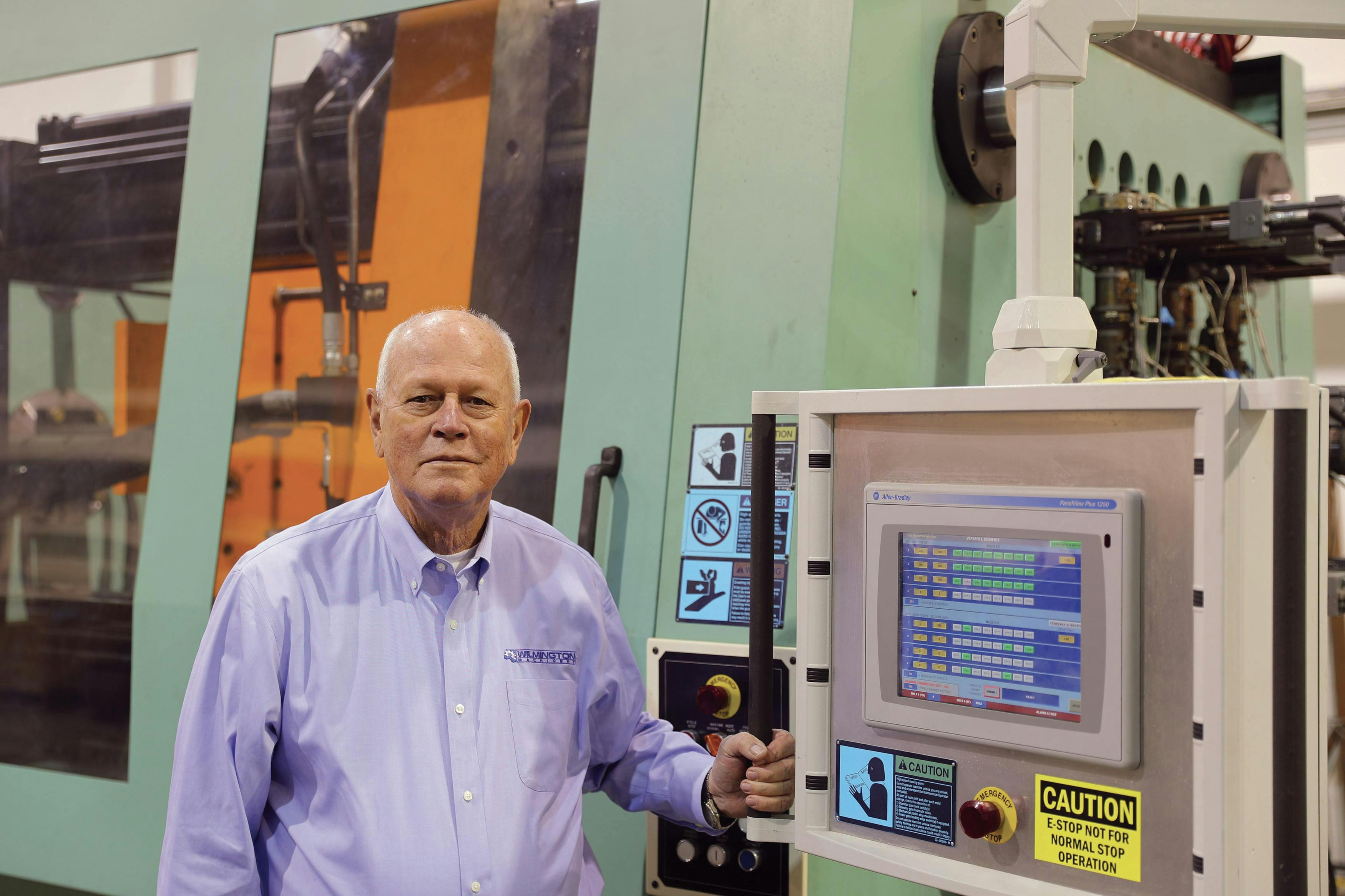 Russ LaBelle founded Wilmington Machinery, which manufactures equipment for structural foam injection molding and rotary blow molding.