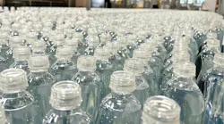 Bottles with PET caps produced using the CapFormer thermoforming process,