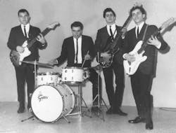 Artie Riegger spent decades drumming for a series of rock 'n' roll bands. Artie Riegger spent decades drumming for a series of rock 'n' roll bands.