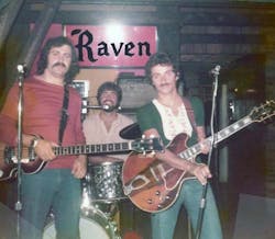 Artie Riegger spent decades drumming for a series of rock 'n' roll bands. Artie Riegger spent decades drumming for a series of rock 'n' roll bands.