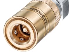 The French profile on this Hasco monocoupling system accommodates connections not suitable for other systems. The French profile on this Hasco monocoupling system accommodates connections not suitable for other systems.