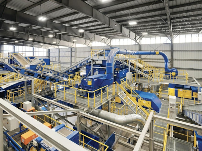 Stadler and Krones collaborated on this recycling system at the Republic Services Polymer Center in Las Vegas.