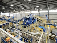 Stadler and Krones collaborated on this recycling system at the Republic Services Polymer Center in Las Vegas. Stadler and Krones collaborated on this recycling system at the Republic Services Polymer Center in Las Vegas.