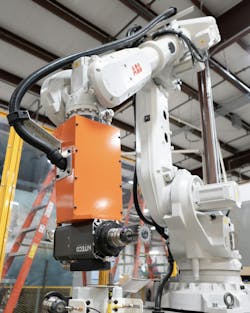 Analysis of a robot's productivity is one of the capabilities of DelmiaWorks' ERP system. Analysis of a robot's productivity is one of the capabilities of DelmiaWorks' ERP system.