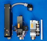 New AIM3D's CEM print heads can handle a wide range of materials. New AIM3D's CEM print heads can handle a wide range of materials.