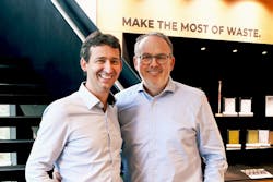 Georg Krenn, left, has taken over management of Lindner Washtech from Harald Hoffmann. Georg Krenn, left, has taken over management of Lindner Washtech from Harald Hoffmann.