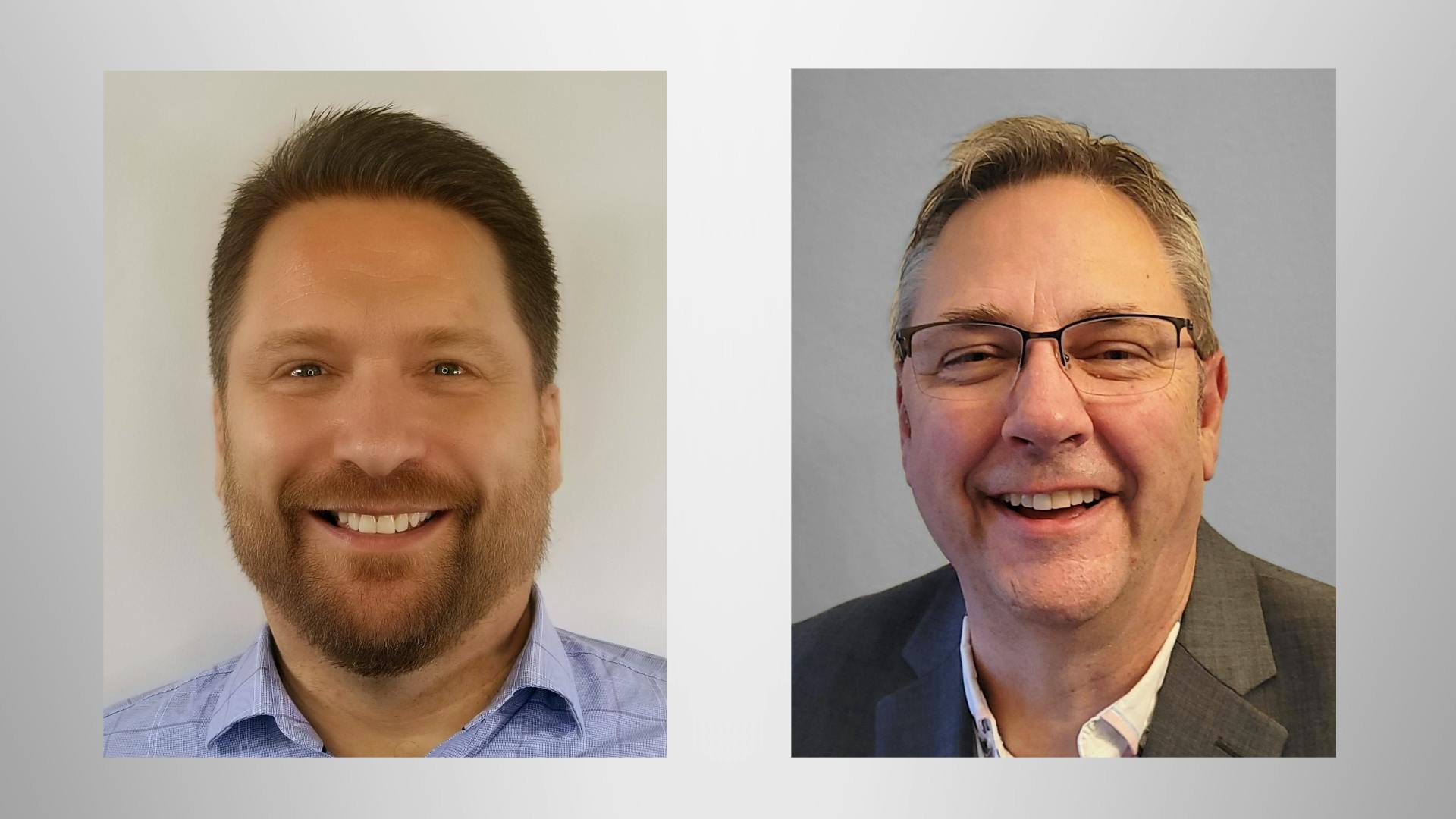 Peter Hachey (left) and Curt Norby are new sales representatives for ACS Group.