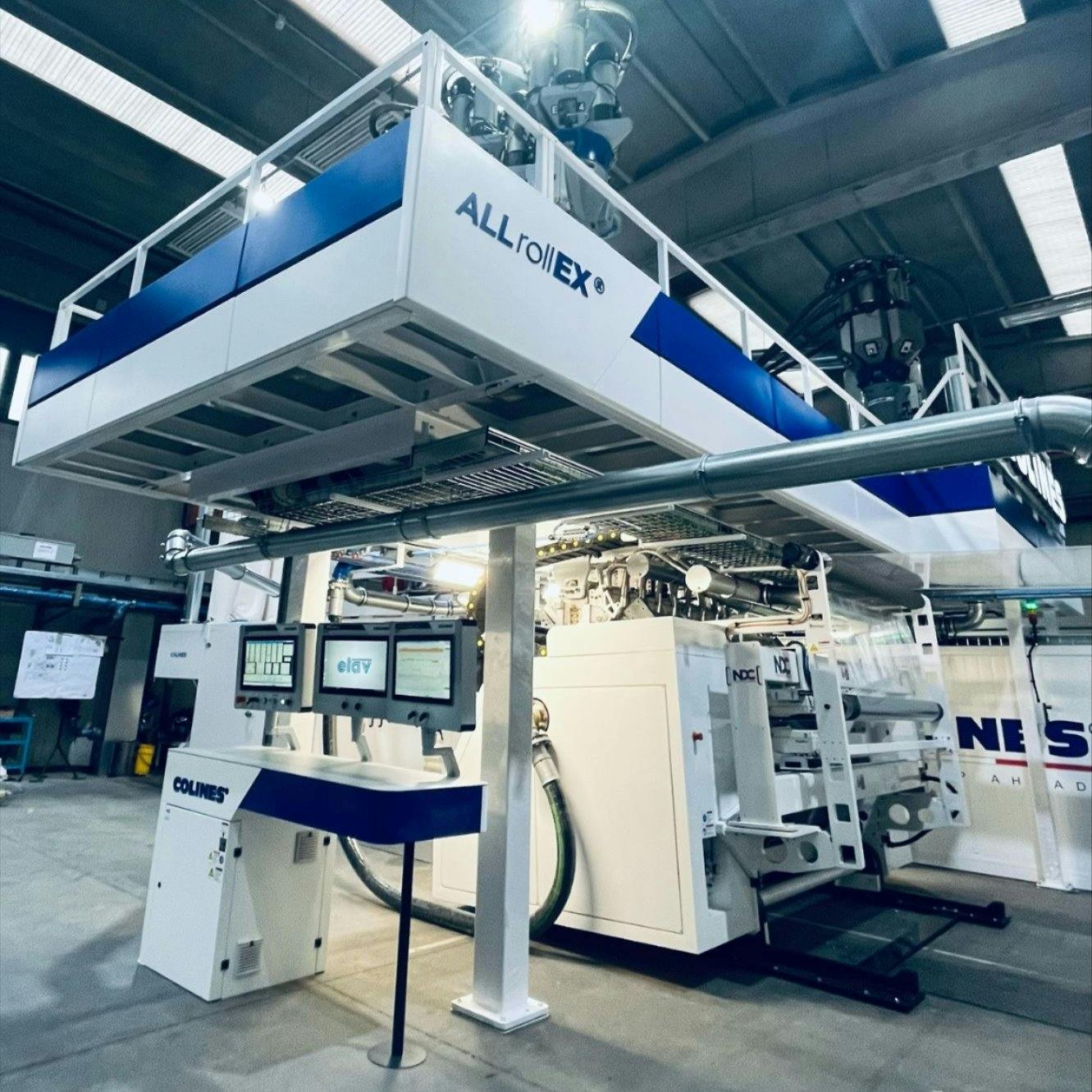 The Colines AllRollEx 1500 now incorporates the AI-powered Mastermind virtual production assistant and the Live Control MES for process optimization.