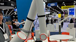 The FR10 cobot from Fairino on the floor at Automate 2025. For the first time, the Association for Advancing Automation is breaking out figures for cobot sales in its quarterly report.