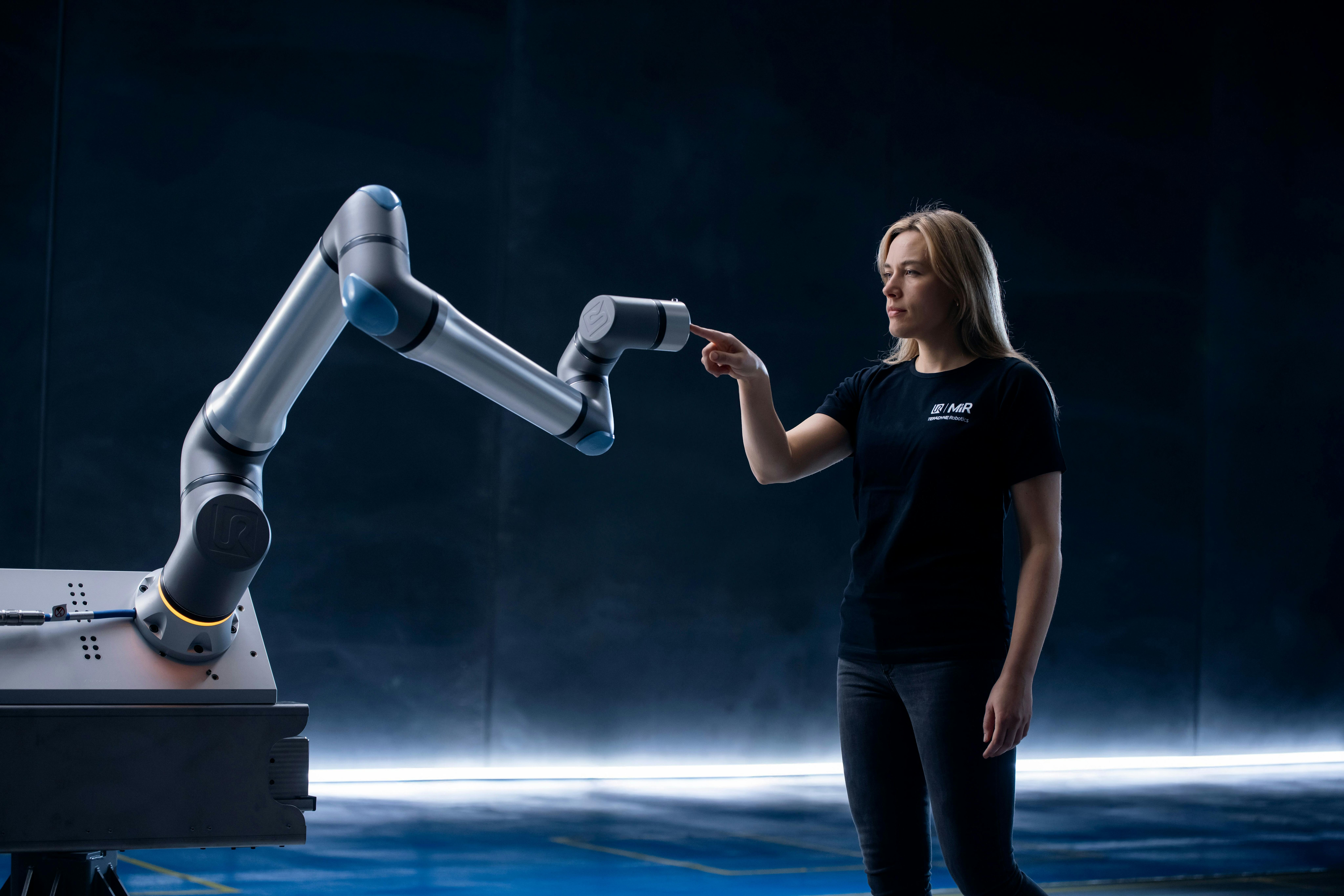 Universal Robots says the UR15 cobot is fast and agile.