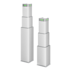 The Elevate-LC3 IC lifting column from Linak acts as a seventh axis to extend a cobot's reach. The Elevate-LC3 IC lifting column from Linak acts as a seventh axis to extend a cobot's reach.
