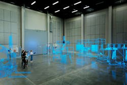 Kuka's Visual Components division offers 3D simulation. Kuka's Visual Components division offers 3D simulation.