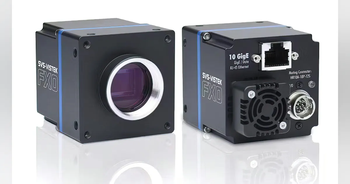 SVS-Vistek camera catches tiny features | Plastics Machinery Manufacturing