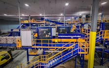 The recycling line at PureCycle Technologies uses Machinex equipment, including SamurAI sorting robots. The recycling line at PureCycle Technologies uses Machinex equipment, including SamurAI sorting robots.
