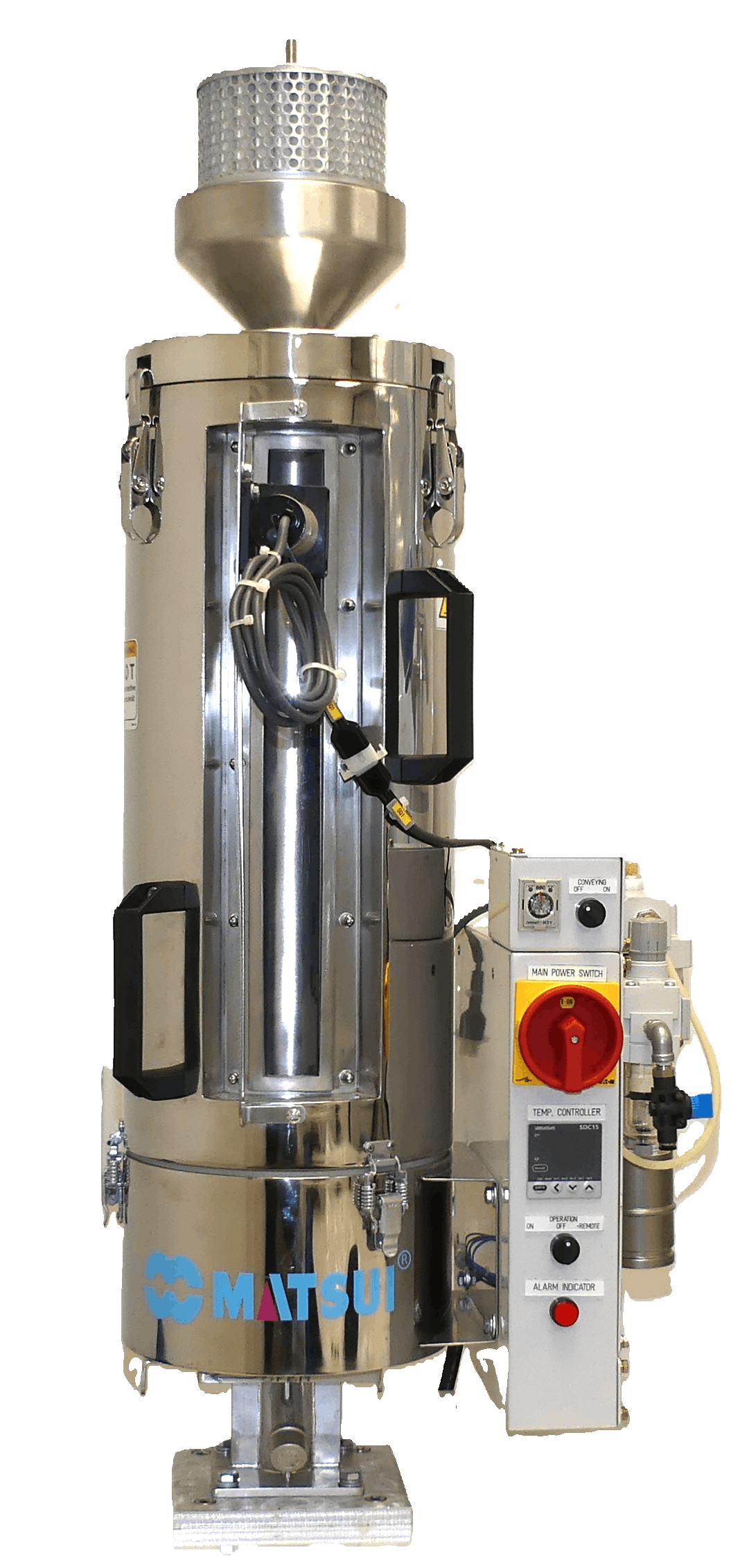 The Matsui LMD dryer is aimed at low-volume, high-precision molding.