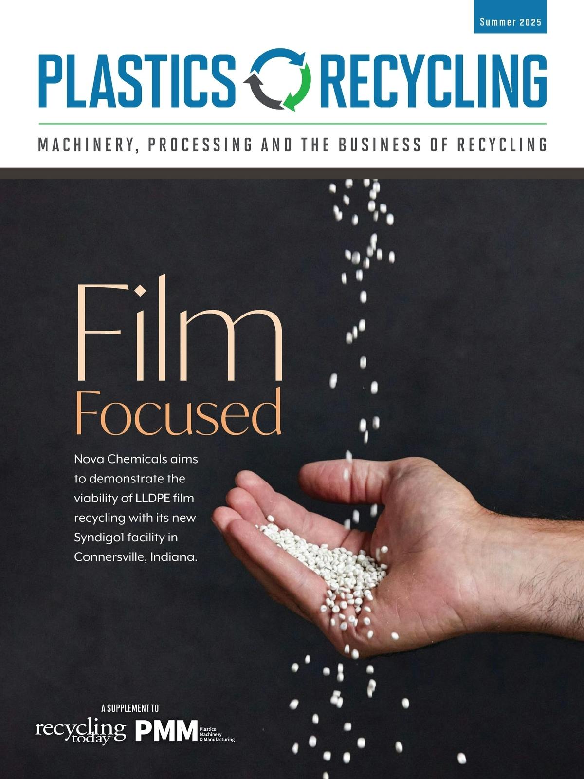 Plastics Recycling Summer 2025 cover image