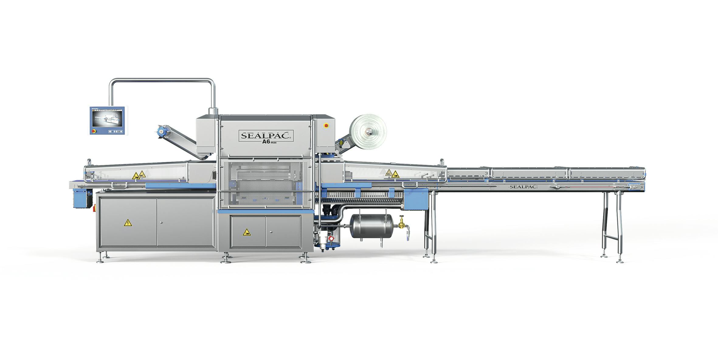 Sealpac's A6max tray sealer works with a variety of packaging materials.