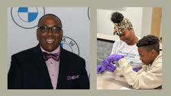 Cpre Technology founder Geoff Foster, left, launched the Molding Kids for Success program to introduce students to STEM. Cpre Technology founder Geoff Foster, left, launched the Molding Kids for Success program to introduce students to STEM.