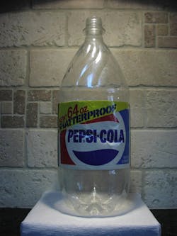 The 1977 Pepsi Swirl is an early example of decorative bottle design from Dan Weissmann's collection. The 1977 Pepsi Swirl is an early example of decorative bottle design from Dan Weissmann's collection.