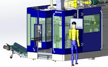 The Grey line is the latest in the KEB series of extrusion blow molding machines, which debuted in 1968. The Grey line is the latest in the KEB series of extrusion blow molding machines, which debuted in 1968.