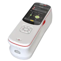 The Spectro P spectrophotometer from Datacolor is lightweight and offers consistent, accurate color measurements. The Spectro P spectrophotometer from Datacolor is lightweight and offers consistent, accurate color measurements.