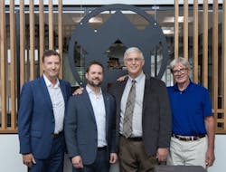 From left, Andrew Wheeler, president of Windmoeller & Hoelscher Corp.; Brad Humbolt, new president of Addex; and Addex co-founders Bob Cree and Rick von Kraus. From left, Andrew Wheeler, president of Windmoeller & Hoelscher Corp.; Brad Humbolt, new president of Addex; and Addex co-founders Bob Cree and Rick von Kraus.