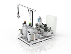 KraussMaffei's RimStar PU metering machine KraussMaffei's RimStar PU metering machine