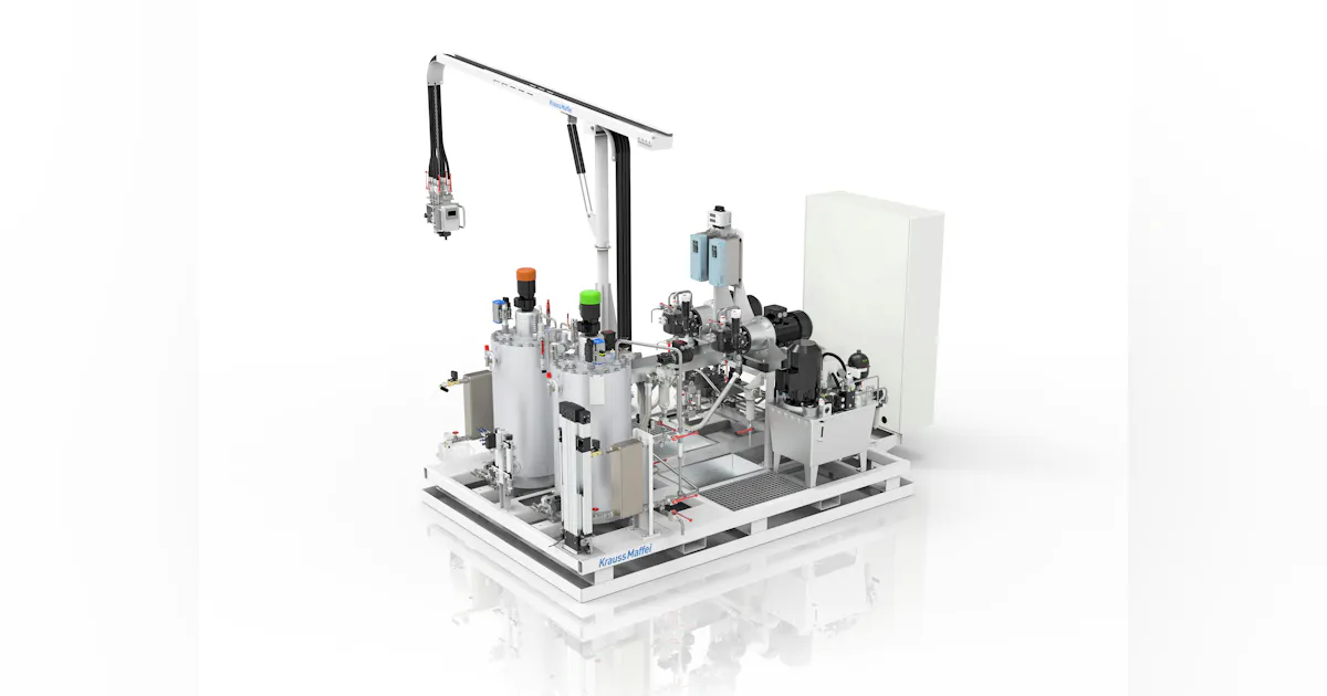 KraussMaffei's RimStar PU metering machines add features | Plastics ...