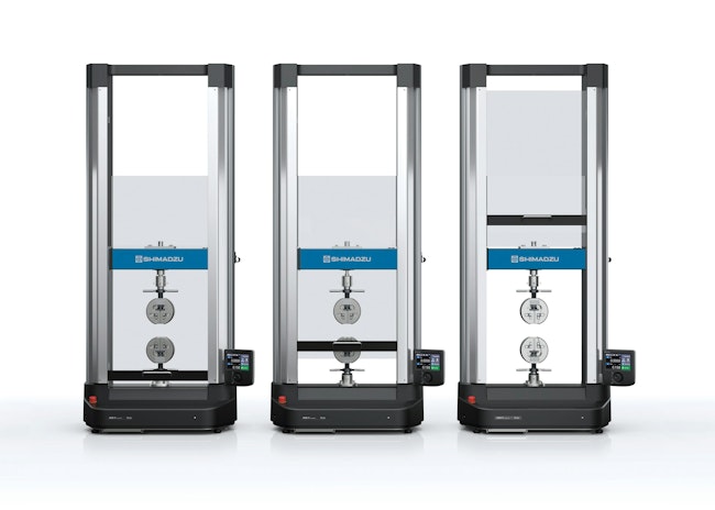 The Shimadzu Autograph AGS-V materials testing line offers a variety of accessories and options.