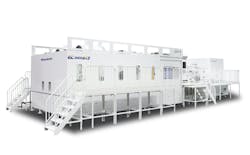 At the upcoming K show, Shibaura will show off its new EC-SXIII All-Electric series, which has a top clamping force of 3,350 tons. At the upcoming K show, Shibaura will show off its new EC-SXIII All-Electric series, which has a top clamping force of 3,350 tons.