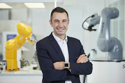 Adrien Brouillard is executive president of the robotics division of Stäubli. Adrien Brouillard is executive president of the robotics division of Stäubli.