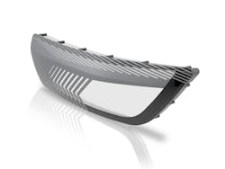 The FrontIQ Light headlight is produced using KraussMaffei's ColorForm technology. The FrontIQ Light headlight is produced using KraussMaffei's ColorForm technology.